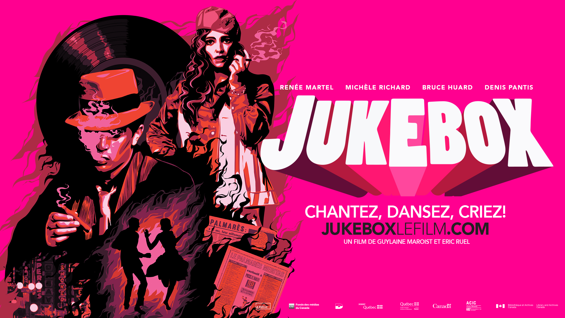 Jukebox: Un rêve américain fait au Québec - Affiche officielle